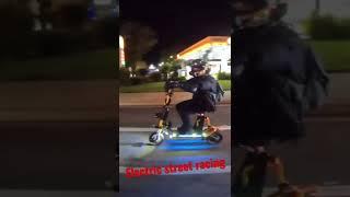 Ebike vs E-Scooter STREET RACE  0-60mph