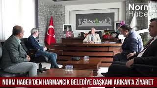 Norm Haber'den Harmancık Belediye Başkanı Arıkan'a Ziyaret