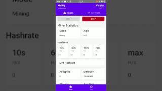 Mining Monero with Decentralized P2Pool on an Android device using XMRig-for-Android (SIMPLE MODE)