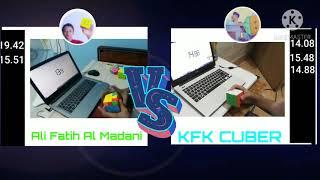 RACE RUBIK EPISODE 1,ft KFK CUBER | VERSI ALI FATIH AL MADANI#yukrace