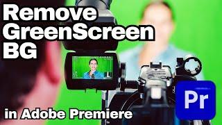 How to Remove GreenScreen Background in Adobe Premiere Pro CC | Adobe Tutorial