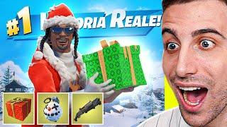 Atterro da *BOSS* BABBO SNOOP DOG e VINCO la Partita! Capitolo 6 Fortnite ITA!