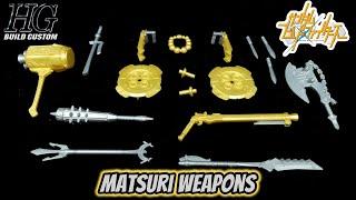 HG Matsuri Weapons Review | Gundam Build Fighters