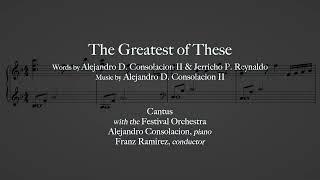 The Greatest of These - Alejandro D. Consolacion II