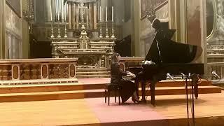 The third encore in Crema, Ekaterina Chebotareva plays “Daisies” by S. Rachmaninov