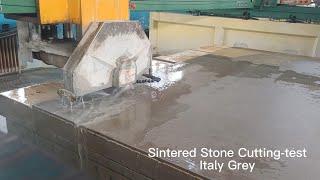 LingBiao Sintered Stone Cutting test