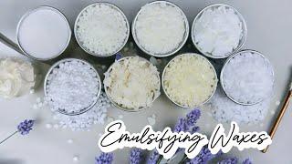 Your Guide to Emulsifying Waxes!  How to Thicken Cosmetic Formulas!