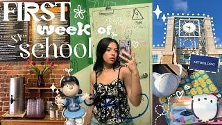 FIRST WEEK BACK TO SCHOOL VLOG