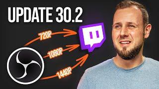 DAS Update! OBS Studio 30.2 mit Twitch Enhanced Broadcasting