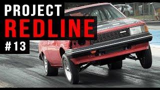 BACKYARD MECHANICS | DRAG shakedown | Project REDLINE Mazda rotary build Ep 13