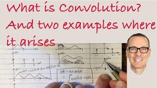 What is Convolution? And Two Examples where it arises