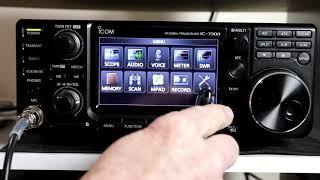 IC 7300 A to Z #43  Firmware Version 1.40 Update Part 1