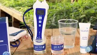 Bluelab pH pen - Cleaning and calibration video