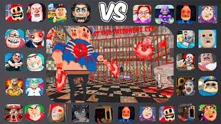 BARRY NIGHTMARE VS ROBLOX VS BABY BILLY'S DAYCARE VS KING'S CASTLE ESCAPE PRISON RUN I ROBLOX