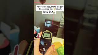 Upgrade your projects with this precise digital laser tape measure #diy