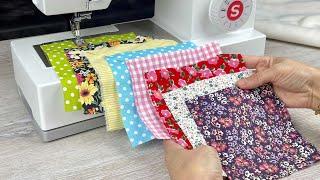 A Genius Sewing Idea With Scrap Fabrics! Recycle