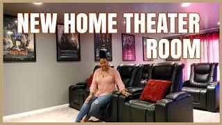 HOME THEATER | DIY Home Theater Decor | Home Movie Theater Room