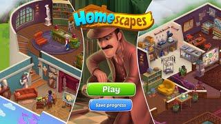 Homescapes New Update - DETECTIVES ROOM - Day 4, 5 & 6 - FULL STORY