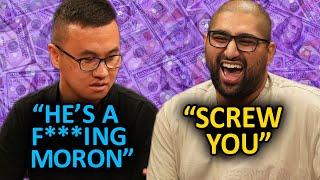 He Is PISSED At Nik Airball For Touching His Chips In 435K Pot!