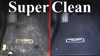 How To Super Clean the Interior of your Car (Carpets & Headliner)