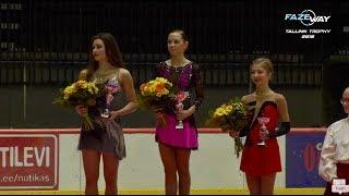 Senior Ladies Victory Ceremony: Tallinn Trophy 2019  Senior Ladies - 13.11.2019