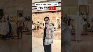 ZARA or H&M?  #zara #hm #shopping #mensfashion #shortsvideo #dailyshorts #shorts #shortsvideo