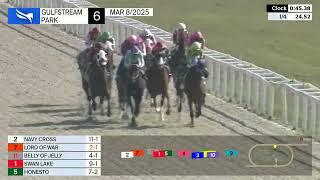 Gulfstream Park March 8, 2025 Race 6