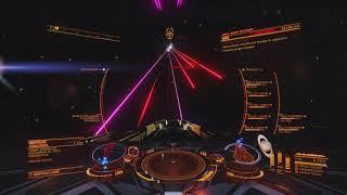 Elite Dangerous - Federal Corvette Vs Anaconda - PVP - Fighting to Death [PS5]