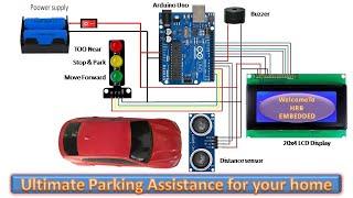 How to make Car #Parking System using #Arduino,  an Ultimate idea for #vehicle parking assistance