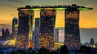 Singapore отель Marina Bay Sands - 1 часть