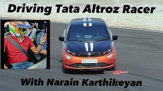 Tata Altroz Racer Performance On A Race Track