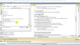 2.6.1.3 Packet Tracer - Configure Cisco Routers for Syslog, NTP, and SSH Operations