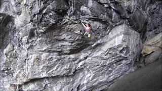 Nordic Flower 8c, unsuccessful try, Iva Vejmolová