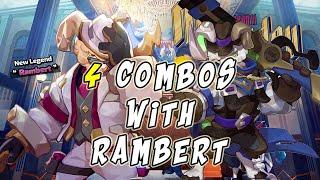 Rambert - Advanced/Relevant Combos - Smash Legends Tutorial