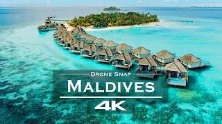 Maldives  - by drone [4K]