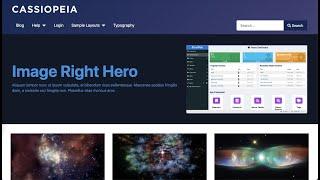 Image Right Hero Layout - Module Xiroweb UiBlocks Hero