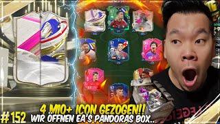 OMG 4MIO+ ICON & DEN BAUER GEZOGEN  10-0 MIT CR7 UND DER PANDORA'S BOX!? 🪄 EAFC 24 RTG#152