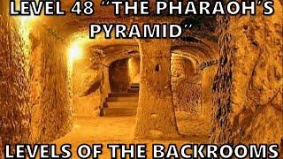 Level 48 of The Backrooms "The Pharaoh's Pyramid"