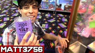 Winning Tickets in the Claw Machine ~ Arcade Game Jackpot Challenge Can We Win It?