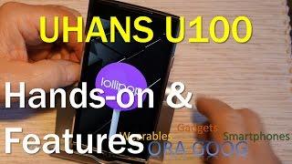 UHANS U100 - LTE 2/16 GB Alu Sony Camera -  Smartphone "King of the Kings" -  Hands-on (Deutsch)