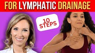10 Steps for Lymphatic Drainage | Dr. Janine