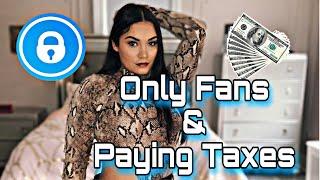 i paid my only fans taxes !!!! | ONLY FANS & TAX ADVICE