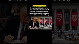 "Trump Blocks Harvard"