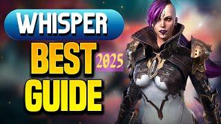 WHISPER CAN OUTNUKE MYTHICALS in THIS BUILD!