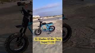 50 Shades Of Super73 Blu-Tang. This color is so nice on the bike!