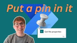 Power Automate Feature - Pin an Action