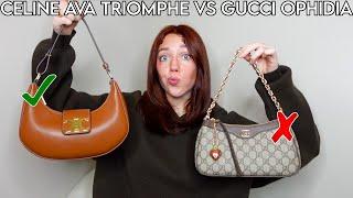 IS THE CELINE AVA BETTER THAN THE GUCCI OPHIDIA? | Kenzie Scarlett