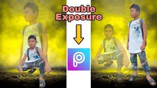 PicsArt Dual Photo Editing Tutorial | PicsArt Double Exposure Effect | PicsArt Editing Tutorial