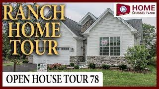 Open House Tour 78 - Custom Ranch Home in Winfield IL by Airhart Construction