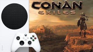 Conan Exiles Xbox Series S Геймплей 60 FPS